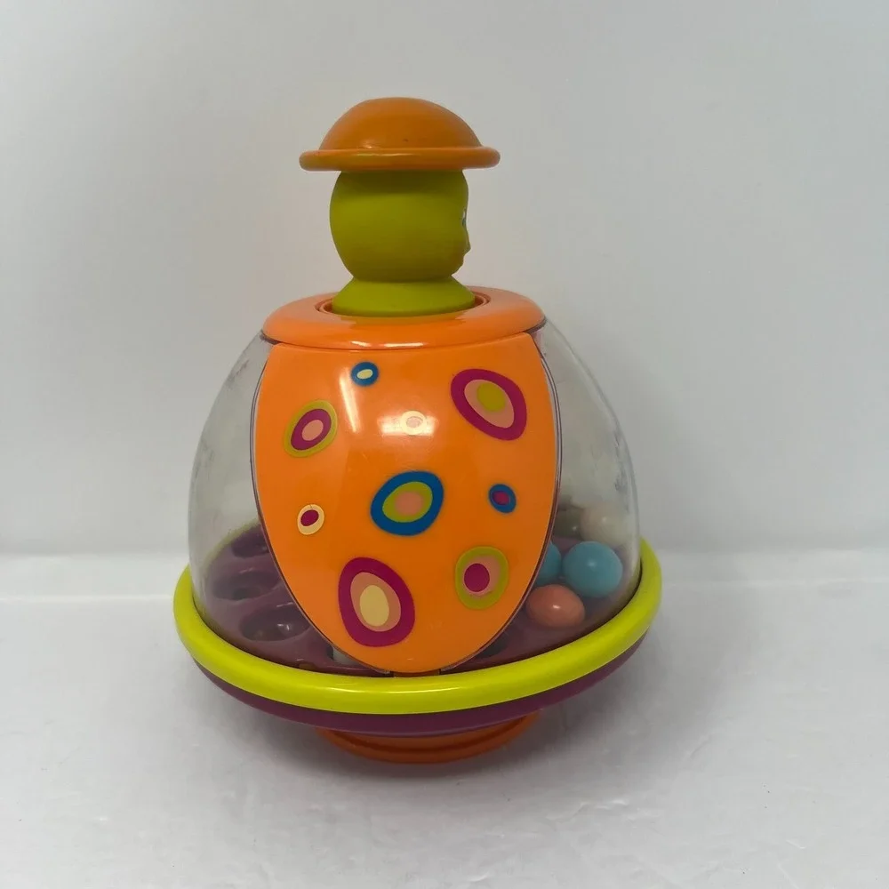 B-Toys Poppitoppy Balls Popper Spinning Tumble Development Toddler Toy